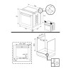 Духовой шкаф с добавлением пара Hotpoint HSTF 1231 JSAH BLG 