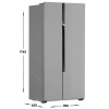 Холодильник Side-by-Side HAIER HRF-535DM7RU 
