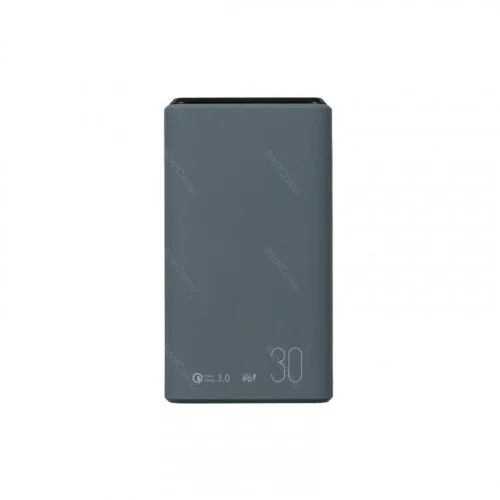 Портативная батарея OLMIO QL-30 30000mAh, серая 