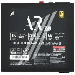 Блок питания 1STPLAYER AR 7.5 [PS-750AR] черный                                                                                                                                                                                                           