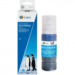 Чернила G&G GG-C13T06C24A №112 голубой                                                                                                                                                                                                                    