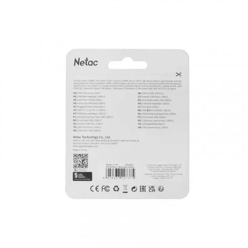 Память USB3.0 Flash Drive 32Gb Netac U116 [NT03U116N-032G-30WH] 