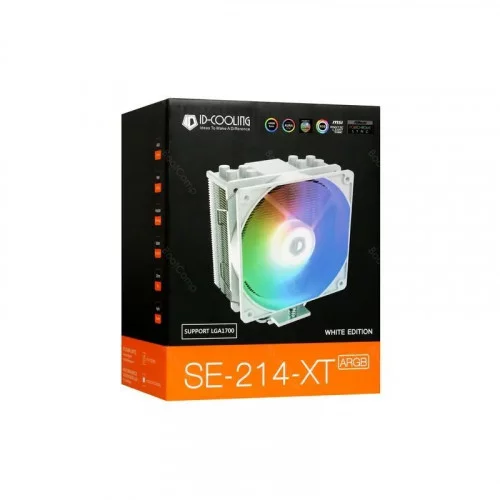 Кулер для процессора ID-Cooling SE-214-XT ARGB WHITE 