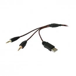 Наушники с микрофоном Defender Redragon Placet красный+чёрный                                                                                                                                                                                             