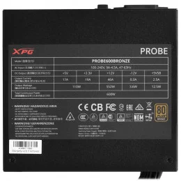 Блок питания ADATA XPG PROBE 600W [PROBE600B-BKCEU] черный                                                                                                                                                                                                