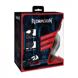 Наушники с микрофоном Defender Redragon Placet красный+чёрный                                                                                                                                                                                             