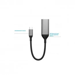 Переходник USB Type-C на DisplayPort (DP) KS-is KS-463                                                                                                                                                                                                    