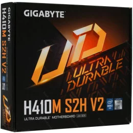Материнская плата GIGABYTE H410M S2H V2                                                                                                                                                                                                                   