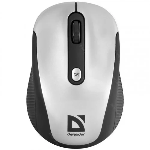 Беспроводная мышь Defender Wireless Optimum MS-125 серый 