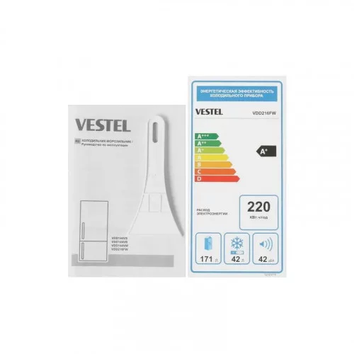 Холодильник VESTEL VDD216FW 