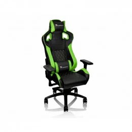 Игровое кресло Thermaltake GTF100 чёрно-зеленое                                                                                                                                                                                                           