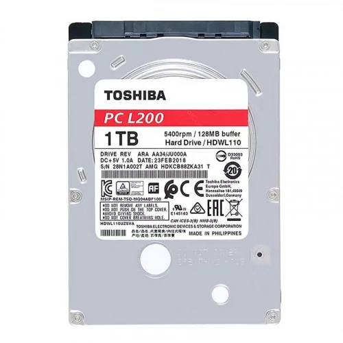 Жесткий диск для ноутбука 1000GB Toshiba HDWL110UZSVA 
