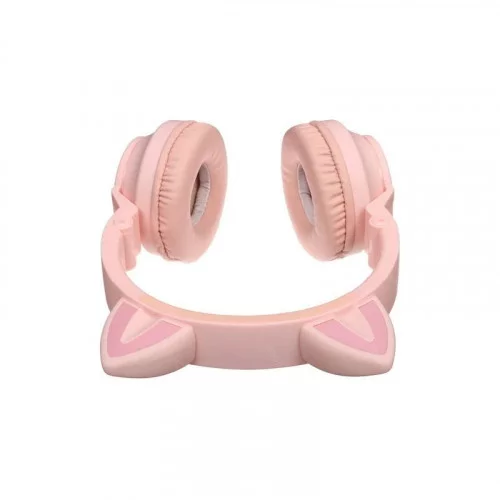 Наушники беспроводные Borofone BO18 Cat (Pink) 