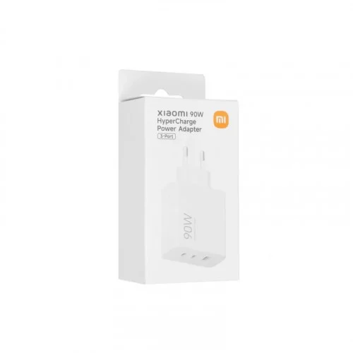 Сетевое зарядное устройство Xiaomi 90W GaN HyperCharge Power Adapter (3-Port) (BHR087MEU) 