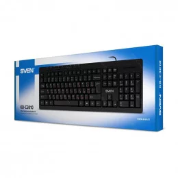 Клавиатура SVEN KB-C3010 Black USB                                                                                                                                                                                                                        