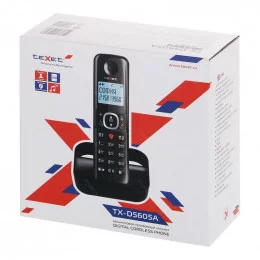 Телефон teXet TX-D5605A (черный)                                                                                                                                                                                                                          