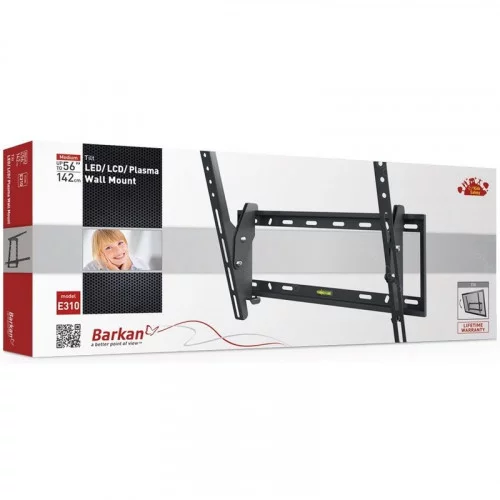 Крепление настенное для TV BARKAN E310+ 19”-65” Наклонное 