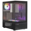 Корпус 1STPLAYER MIKU Mi7-A (Mi7-A-BK-2F1R-1F1) черный 