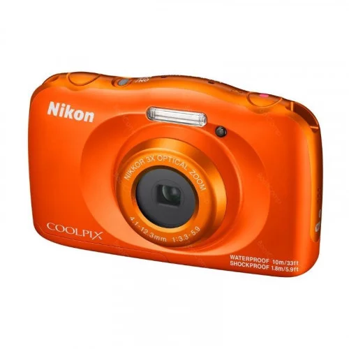 Цифровая камера NIKON Coolpix W150 + рюкзак orange 