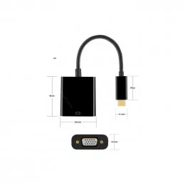Переходник USB Type-C - VGA KS-is KS-397                                                                                                                                                                                                                  