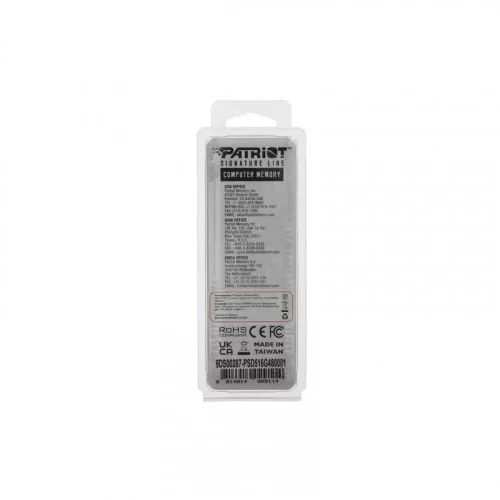 Оперативная память DDR5 16GB Patriot Memory Signature PSD516G480081 