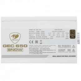 Блок питания Cougar GEC SNOW 650 [31GC0650002PR01] белый                                                                                                                                                                                                  