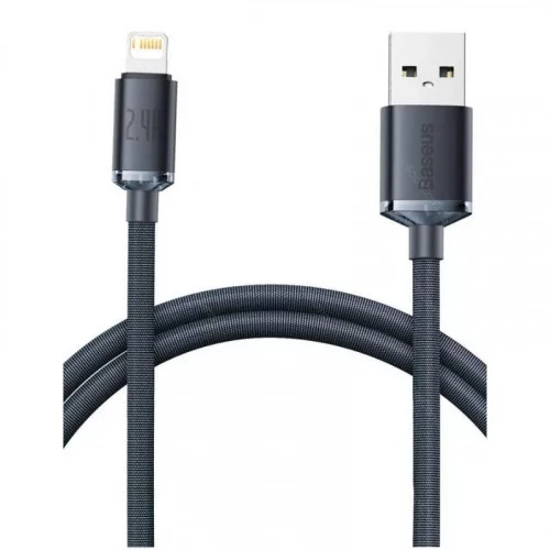 Кабель Baseus Crystal Shine Series Lightning - USB 1.2м CAJY000001 черный 