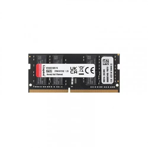 Оперативная память DDR4 SODIMM 16Gb 2666MHz Kingston FURY Impact KF426S15IB1/16 