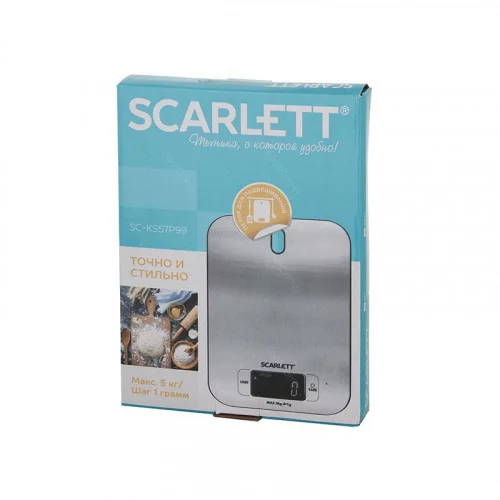 Весы кухонные SCARLETT SC-KS57P99 