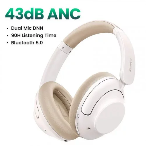 Беспроводные наушники UGREEN HP202 (15809) HiTune Max5 ANC белые 