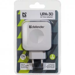 Сетевое зарядное устройство Defender UPA-30 83535                                                                                                                                                                                                         