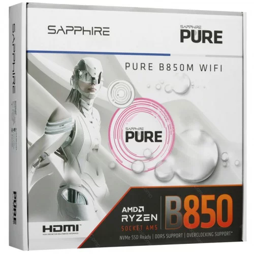 Материнская плата Sapphire PURE B850M WIFI 