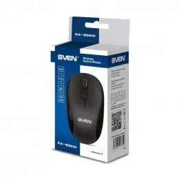 Беспроводная мышь SVEN RX-255W USB black                                                                                                                                                                                                                  