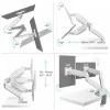 Крепление для двух мониторов ONKRON G160 белый 