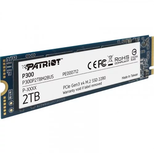 Жесткий диск SSD M.2 512GB Patriot P300 PCIe P300P512GM28 