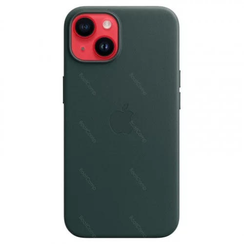 Чехол Apple IPhone 14 Leather Case with MagSafe - Forest Green MPP53ZM/A 