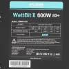 Блок питания ZALMAN Wattbit II 600W [ZM600-XE II] черный 