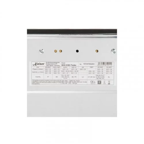 Варочная поверхность KAISER KCG 6383 Turbo 