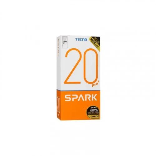 Смартфон Tecno SPARK 20 Pro+ LTE 6.78” Серебро (KJ7) 256 Гб/8 Гб 
