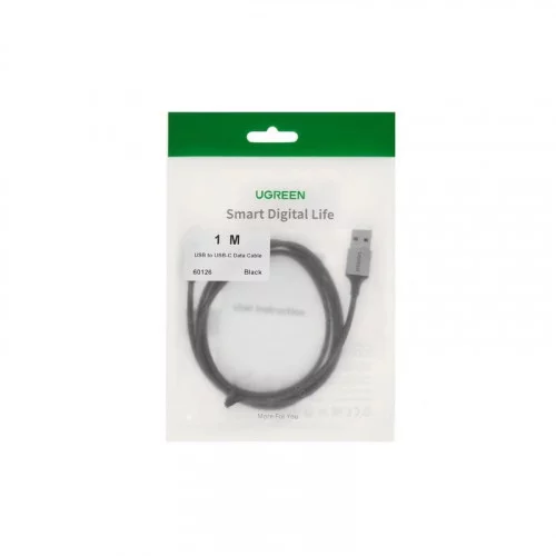Кабель USB 2.0 Type-A - USB-C Ugreen US288 1.0 метр 