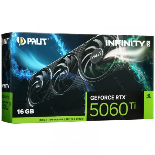 Видеокарта Palit GeForce RTX 5060 Ti Infinity 3 V1 (NE7506T019T1-GB2061Y) 