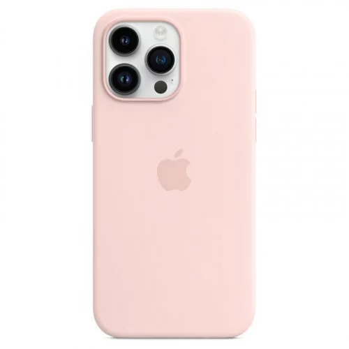 Чехол Apple iPhone 14 Pro Max Silicone Case with MagSafe - Chalk Pink MPTT3ZM/A 