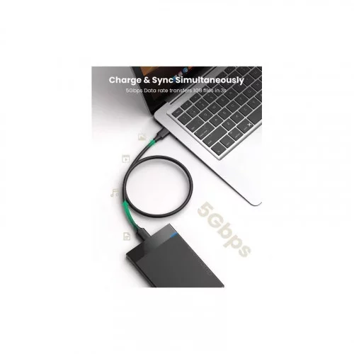 Кабель USB 3.0 А - micro USB 3.0 A KS-is (KS-465-0.5) 0.5 метра 