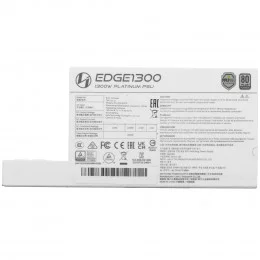 Блок питания LIAN LI EDGE 1300W [G9P.EG1300.WE00.RU] белый                                                                                                                                                                                                