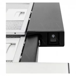 Вытяжка телескопическая KRONA Kamilla slim 600 black/inox                                                                                                                                                                                                 