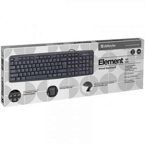Клавиатура Defender Element HB-520 