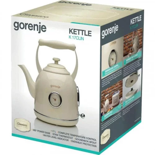 Чайник электрический GORENJE K17CLIN 