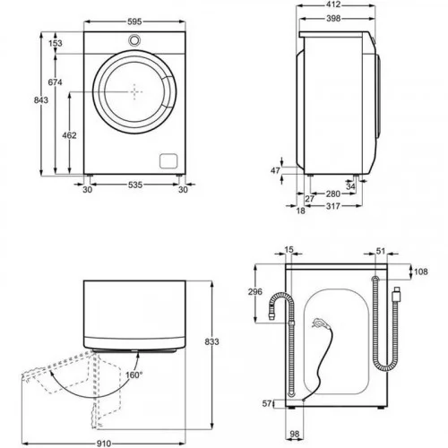 Стиральная машина Electrolux EWS6326DE 