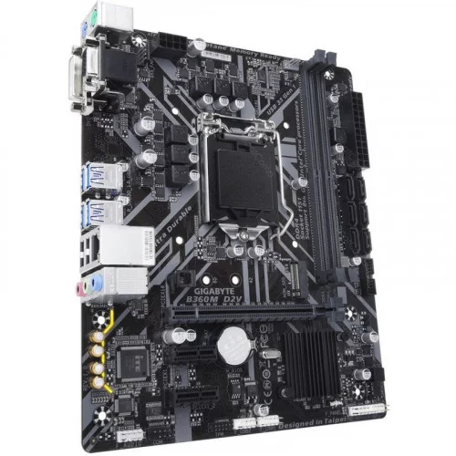 Материнская плата Gigabyte B360M D2V 