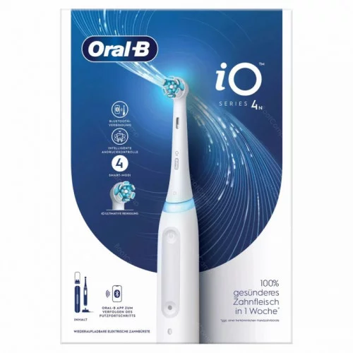 Зубная щетка электрическая Braun Oral-B iO4 Quite White 